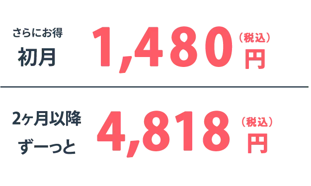 初月1280円