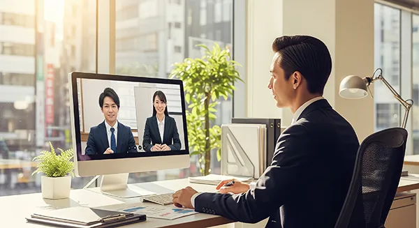 直接ミーティングで課題解消